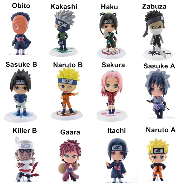 Naruto Figure Blind Box with 100+ Types of Anime