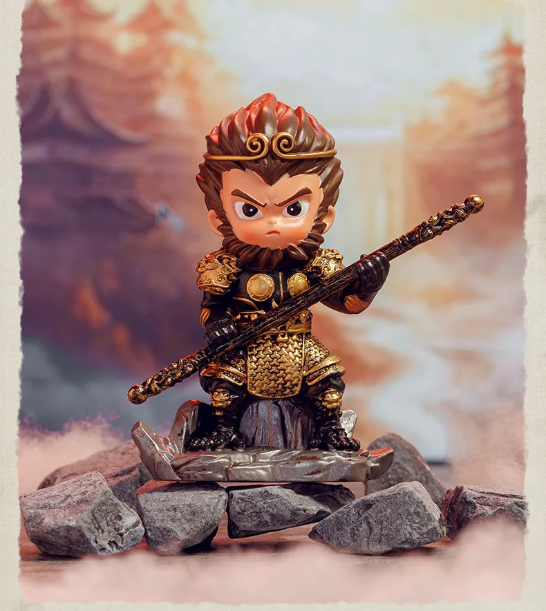 Black Myth Wukong Blind Box Cool Game-Themed Collectible Figure Small Decorative Ornament